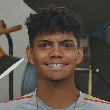 Jovem Barista Luciano Donizetti de Carvalho